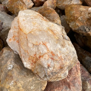 Hoogwaardige natuurlijke helende kristalsteen rode vuurkwarts ruwe steen grote maat ruwe mineraal - Product Image 3