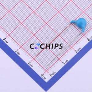 ตัวเก็บประจุนิรภัย HME102MG3BW-F6001 แบบ Through hole (THT), ระยะขา P=7.5 มม. 1nF 20% X1, Y2 - Product Image 2