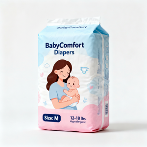 Pañal biodegradable desechable <span class=keywords><strong>de</strong></span> muestra <span class=keywords><strong>gratis</strong></span>, venta al por mayor, pantalones cómodos <span class=keywords><strong>de</strong></span> lujo para bebés para niños y niñas - Product Image 1