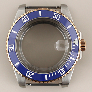 Boîtier de montre étanche en acier NH35 Select Material SUB 40mm avec verre saphir pour mouvements <span class=keywords><strong>Seiko</strong></span> NH35/34 Miyota8205 ETA2824 20ATM - Product Image 1