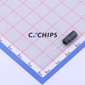 Condensador Electrolítico de Aluminio MHA50V10M5*11 LO de Montaje Pasante, D5xL11mm 10uF 20% 50V 71mA-120Hz - Product Image 1