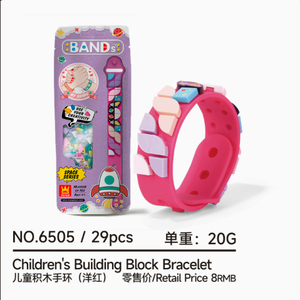 Jouet DIY : Sac de petits blocs pour la création de bracelets, cadeau amusant pour enfants de 6 à 12 ans - Product Image 3