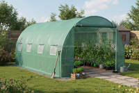 Malla Anti-Insectos para Invernadero de Jardín Exterior, para Invernadero de Plástico y Polietileno para Plantas de Vegetales