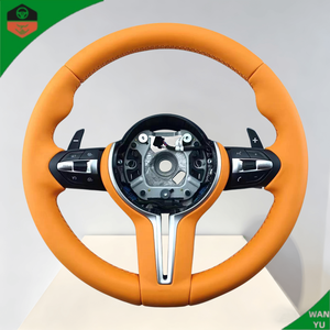 Volante Deportivo de Cuero Serie E <span class=keywords><strong>M</strong></span> Sport para <span class=keywords><strong>BMW</strong></span> Serie 3 E65 E66 X5 E70 X6 E71 E81 E82 E83 E84 E85 E88 E89 E90 E91 E92 E93 M3 M5 - Product Image 1