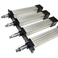 Actionneur linéaire 24V CC haute vitesse 2000N 200kg avec servomoteur et driver pour simulateur de course plateforme 6DOF