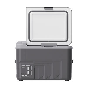 ポータブルミニ15Lプラスチック製車載冷蔵庫DCコンプレッサー12V/24V＆220V冷却化粧品スキンケア冷凍庫トヨタRAV4用 - Product Image 5