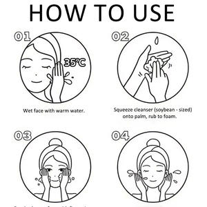 Kojic <span class=keywords><strong>โฟม</strong></span><span class=keywords><strong>ล้าง</strong></span><span class=keywords><strong>หน้า</strong></span><span class=keywords><strong>ล้าง</strong></span><span class=keywords><strong>หน้า</strong></span>ทำจากกรดทำความสะอาดผิวทำจากขมิ้นทำให้ผิวมันกระจ่างใส - Product Image 5