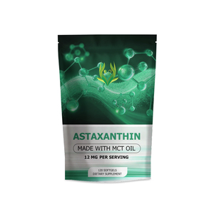 Cápsulas Blandas de Astaxantina OEM ODM con Aceite MCT 12MG, Carotenoides Naturales Antioxidantes, Promueven el Bienestar General, Suplemento Dietético - Product Image 1