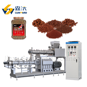 Extrusora para alimentos flotantes, palés de pescado, hundimiento de acero inoxidable, trucha acuática, línea de producción de alimentos para peces, máquina de maquinaria - Product Image 3