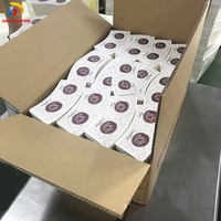 Papier d'éventail de tasse de papier enduit de pe 150gsm 170gsm 190gsm papier d'éventail pour le logo imprimé de tasses