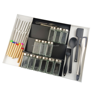 Organizador de Especias Extensible para Cajón de Cocina, Nuevo Producto de Tendencia 2026, Estante Ajustable para Almacenamiento de Utensilios y Especias - Product Image 6