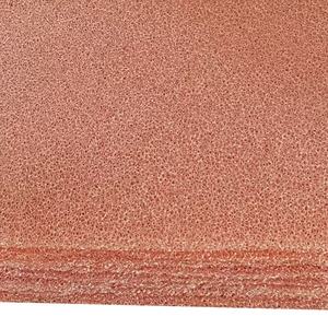 Mousse <span class=keywords><strong>de</strong></span> cuivre Wisdom Way 15PPI, pureté 99,9 %, épaisseur personnalisable <span class=keywords><strong>de</strong></span> 10 mm, métal poreux Cu pour expériences <span class=keywords><strong>de</strong></span> recherche catalytique - Product Image 4