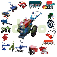 Motoculteur désherbage houe machines agricoles pour Manihot esculenta Crantz Cassava Musa paradisiaca Plantain Banana Phoenix dactylife