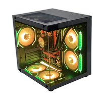 PCOOLING New Released Pc Cases Desktop Gaming Chassis Mid Tower Cabinet Desktop Computer Gaming Pc Case