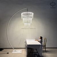 Prix d'usine – Support de lustre élégant en métal et cristal pour décoration de mariage et de fête, 8 pi/10 pi de hauteur, personnalisable