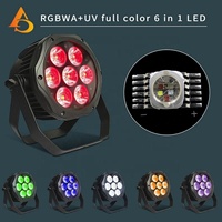 Projecteur PAR LED professionnel étanche RGBW DMX IP65 pour extérieur et scène