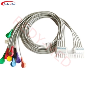 <span class=keywords><strong>ราคา</strong></span>โรงงานสาย EKG เข้ากันได้สําหรับ Mortara Burdick ELI 150C, ELI 230, ELI 250C, ELI 280, ELI 350 - Product Image 3