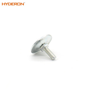 Hyderon All Steel <b>Adjustable</b> Feet Round Cup Base <b>Shelf</b> Support Hardware Accessory - Product Image 2