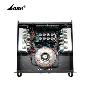 Lane CA6 Amplifier fono tabung Amplifier Monoblock, Amplifier kekuatan tinggi 1700W 2U aluminium kelas AB 2 saluran