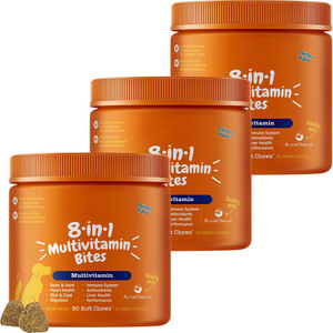 8 in 1 bağışıklık desteği kalça eklem sindirim enzimleri yumuşak Chews Multivitamin köpekler takviyeleri Omega <span class=keywords><strong>3</strong></span> yağ asitleri kondroitin - Product Image 5