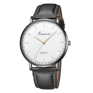 Barato al por mayor de <span class=keywords><strong>ginebra</strong></span> correa de reloj clásico casuales de los hombres de moda par de relojes de cuarzo - Product Image 3