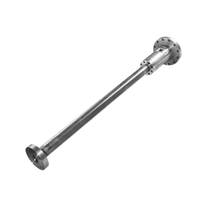 برميل لولبي فردي من الفولاذ طويل العمر لقطع آلات البثق في صناعات البلاستيك والمطاط - Product Image 2