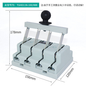 Tianzheng สวิตช์ปลด TGHD11N 4P 160A 380V, สวิตช์แยกสารหน่วงไฟแบบโยนครั้งเดียว - Product Image 4