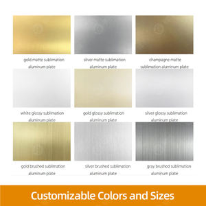 光沢ホワイトHD合金昇華アルミプレートシート、熱転写写真UV印刷、アニメポスター、カット、溶接 - Product Image 3