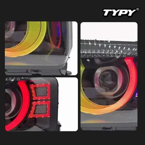 Accesorios para Auto Jetour Traveler T2, Faro Delantero 2023-2025, Actualización Modificada a Nuevo Faro LED con Señal de Giro Dinámica DRL - Product Image 5