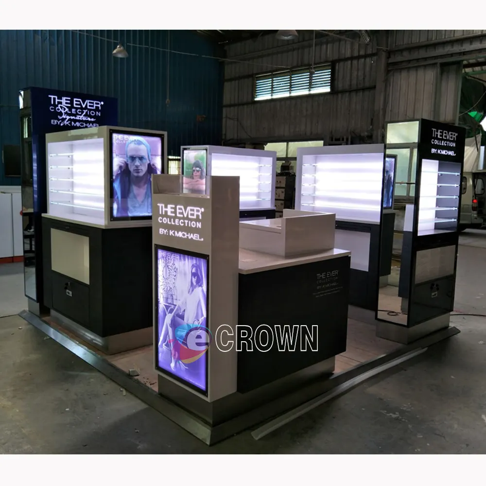 Manufacturer Elegant Home suneyecare Display cabinet And eyewear kiosk For eyewear kiosk design OEM