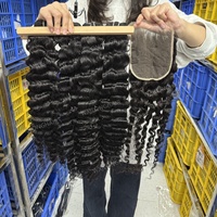 Lots de Cheveux Ondulés Bruts Non Traités du Cambodge – Vente en Gros de Cheveux Vierges Vietnamiens – Extensions de Cheveux en Tissage avec Cuticules Alignées