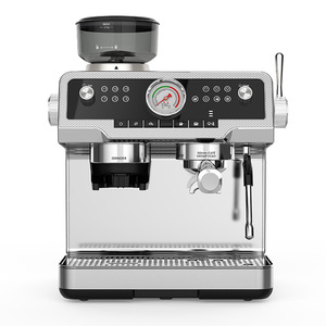 HAOYUE 2024 Cafetera Espresso Profesional de 15, 19, 20 Bares con Doble Caldera Grande, Molinillo Integrado y Programable - Product Image 4