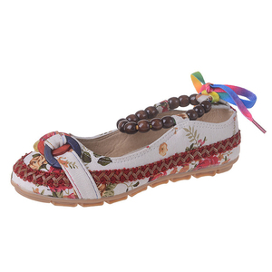 UP-0154J <span class=keywords><strong>2022</strong></span> nuevo diseño de las mujeres Vintage étnicos de Ballet zapatos planos <span class=keywords><strong>2022</strong></span> - Product Image 5