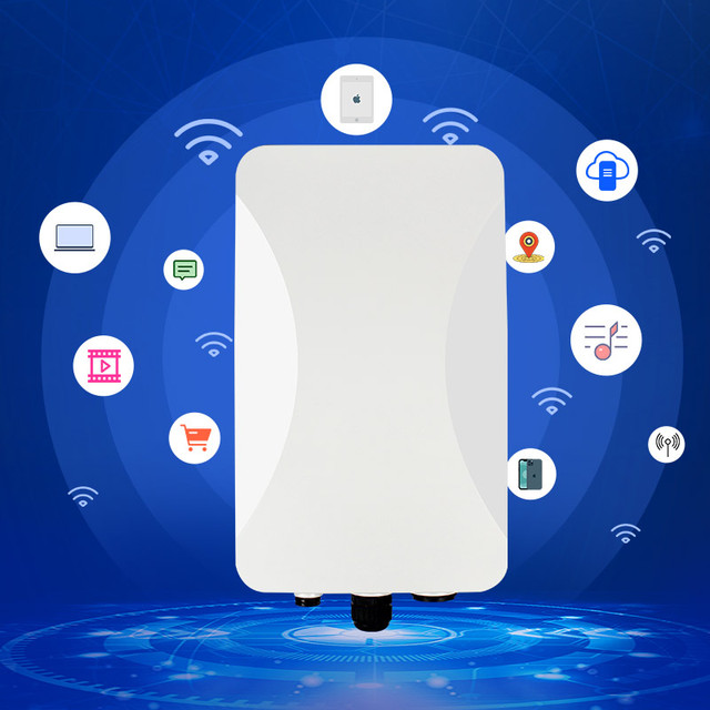 Manufacturer Wholesale 3000Mbps Wifi6 Wireless Outdoor Access Point Dual Band Long Range Outdoor Wifi 6 Ap Cpe 5G 4G Router