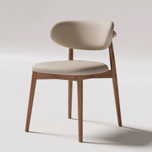 <span class=keywords><strong>Ensemble</strong></span> <span class=keywords><strong>table</strong></span> <span class=keywords><strong>et</strong></span> chaises de salle à manger en bois de frêne massif au design <span class=keywords><strong>scandinave</strong></span> moderne Mobilier pour maison hôtel restaurant avec dossier de tabouret en rondins - Product Image 4