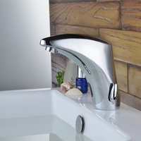 Mélangeur de robinet à capteur automatique sans contact HY-187AD robinet d'eau chaude et froide intelligent pour salle de bain cuisine et salle de sport
