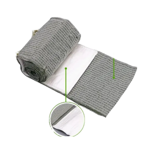 ضمادة إسعافات أولية معقمة خالية من اللاتكس خضراء اللون لوقف النزيف، ضمادة إسرائيلية للطوارئ للاستخدام الذاتي - Product Image 4