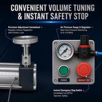 Machine de remplissage de liquides semi-automatique de haute précision à piston pneumatique en acier inoxydable XH-DY pour les bouteilles de nourriture, de boissons et d'huile