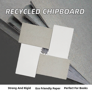 Cartón Reciclado Gris de 1 mm, Lámina de Cartón Rígido para Encuadernación de Libros de Tapa Dura, Carpetas de Archivo, Manualidades y Regalos - Product Image 2