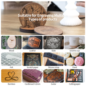 Wainlux X2 nhỏ cầm tay kim loại Máy khắc laser có thể được sử dụng để in nhãn, khắc kim loại, gỗ, da, Acrylic, vv. - Product Image 3