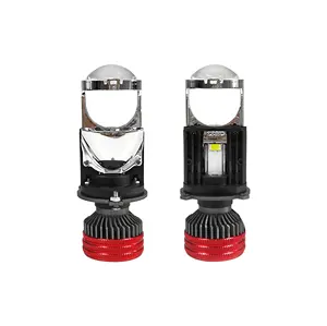 Super Bright Mini Canbus H4 LED Car Headlight Bulbs 6500k Lens Auto Lamp H4 High Low Beam for Cars Motorcycle
