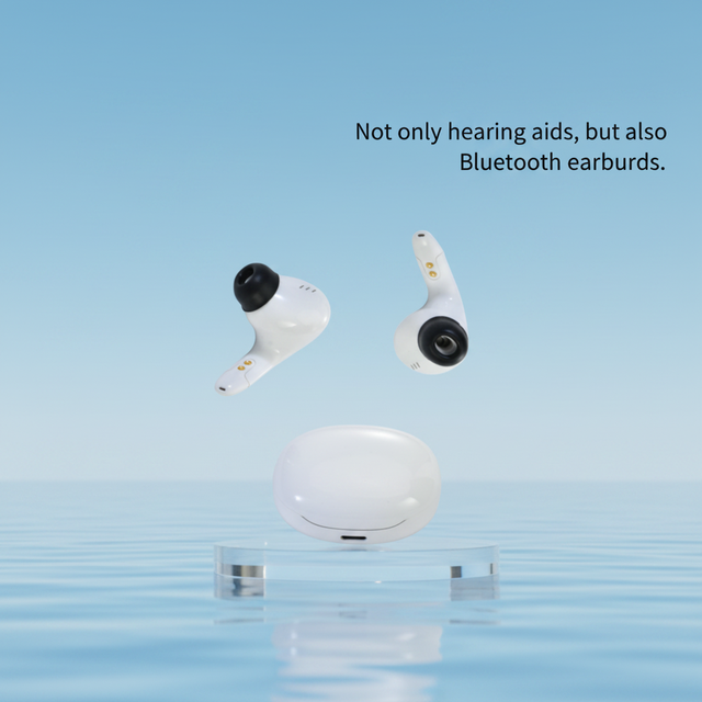 Customizable 16-Channel TWS-Style Rechargeable for App-Controlled Hearing Aids with CE Certification