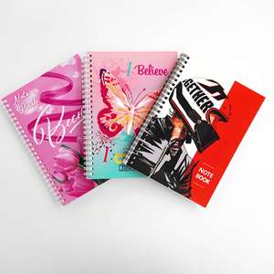 Promotional <b>A5</b> Coil Student New Loose-Leaf Spiral <b>Notebook</b> With Custom Pattern Logo - Product Image 5