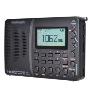 Hanrongda Ma-603เครื่องเล่น MP3วิทยุ AM FM SW PLL 128GB รองรับลำโพงในตัวสำหรับผู้สูงอายุ - Product Image 1