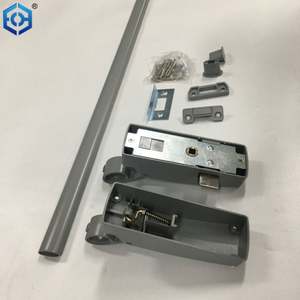 Corps en aluminium de type européen et dispositif de sortie de panique de barre transversale de tube de fer - Product Image 6