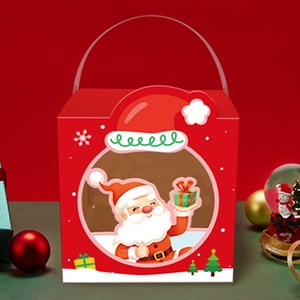 Boîtes à bonbons phosphorescentes papier cartonné blanc Night Party Christmas Treat Containers Kids Surprise - Product Image 5