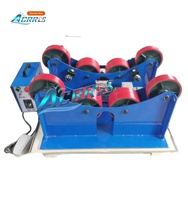 Rouleaux de soudage automatiques à haute efficacité 3000 kg, auto-alignants, entraînés par moteur 220 V avec écran de vitesse pour soudage de tuyaux