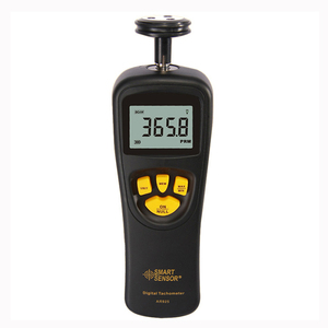 Tachymètre numérique AR925, compteur de vitesse de rotation du moteur, tachymètre photoélectrique à contact avec sondes - Product Image 4
