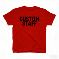 T-shirts personnalisés en coton 100% tricoté de haute qualité, directement de l'usine, avec logo imprimé, pour hommes et femmes, uniforme de travail, manches courtes