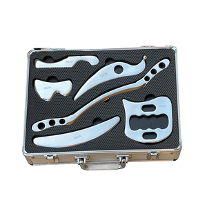 Herramienta de Masaje Facial IASTM de Acero Inoxidable para Tejidos Blandos con Control Manual con Cable para Raspar los Músculos Faciales - Product Image 4